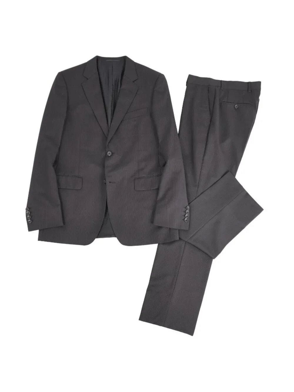 Gucci Set Suit Single Stripe Wool Lining